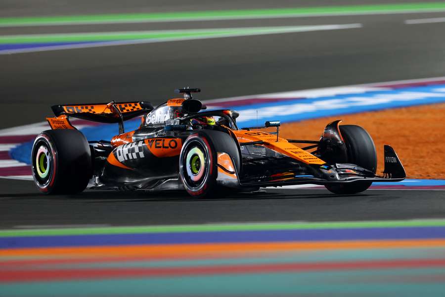 Piastri au Qatar ce vendredi.