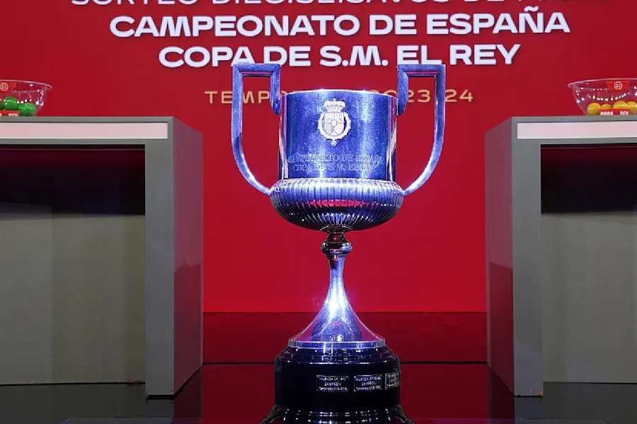 El codiciado trofeo de la Copa del Rey