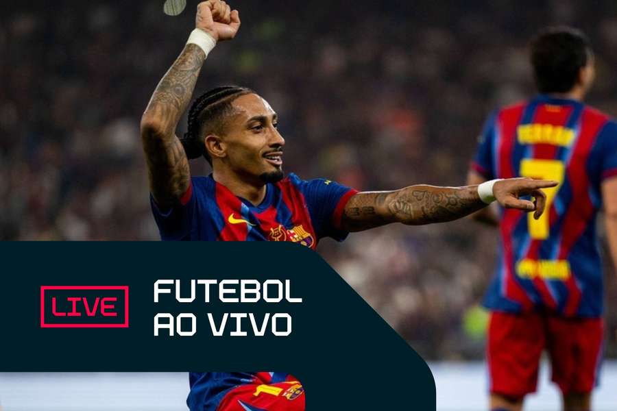 Raphinha brilhou na goleada do Barça sobre o Athletic na Supercopa da Espanha