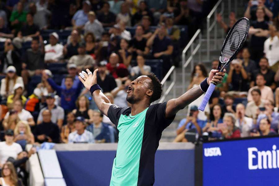 Monfils zažil fantastický večer. Monfils zažil fantastický večer.