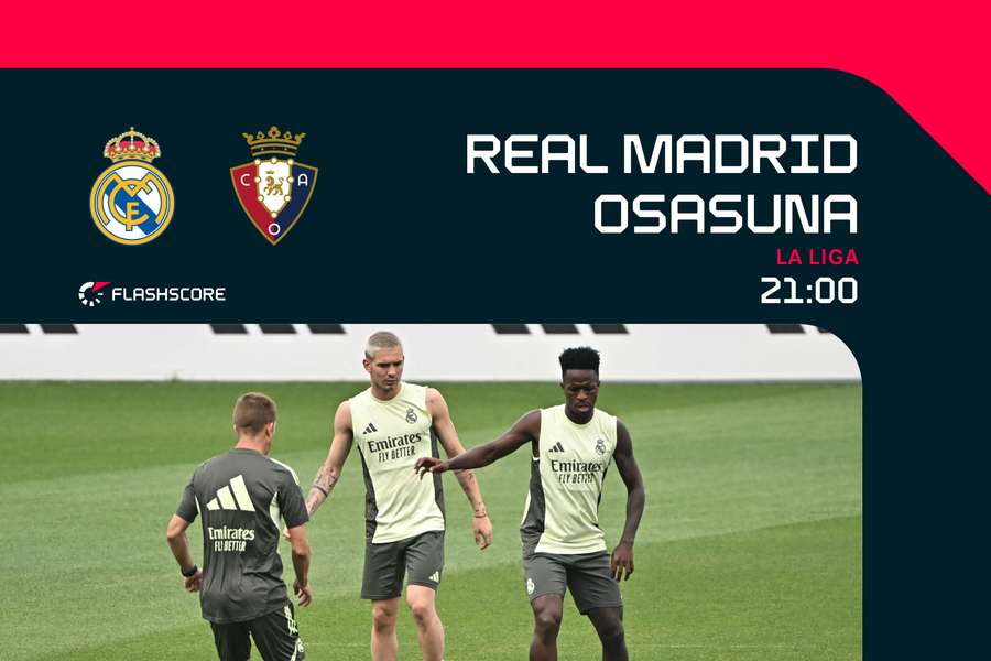 Vinicius y Mastantuono, en un entrenamiento