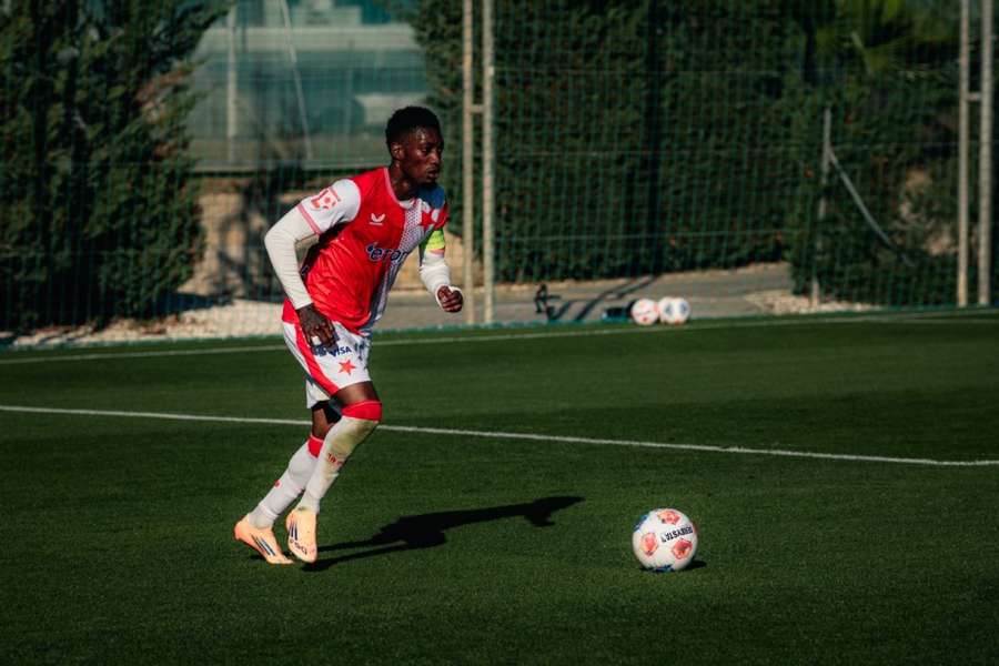 Muhammed Cham na soustředění v Marbelle.