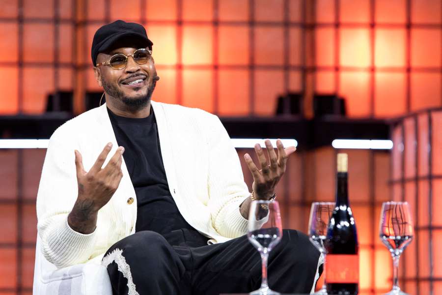 Carmelo Anthony is all smiles as he's now a first-time nominee for the Basketball Hall of Fame Carmelo Anthony is all smiles as he's now a first-time nominee for the Basketball Hall of Fame