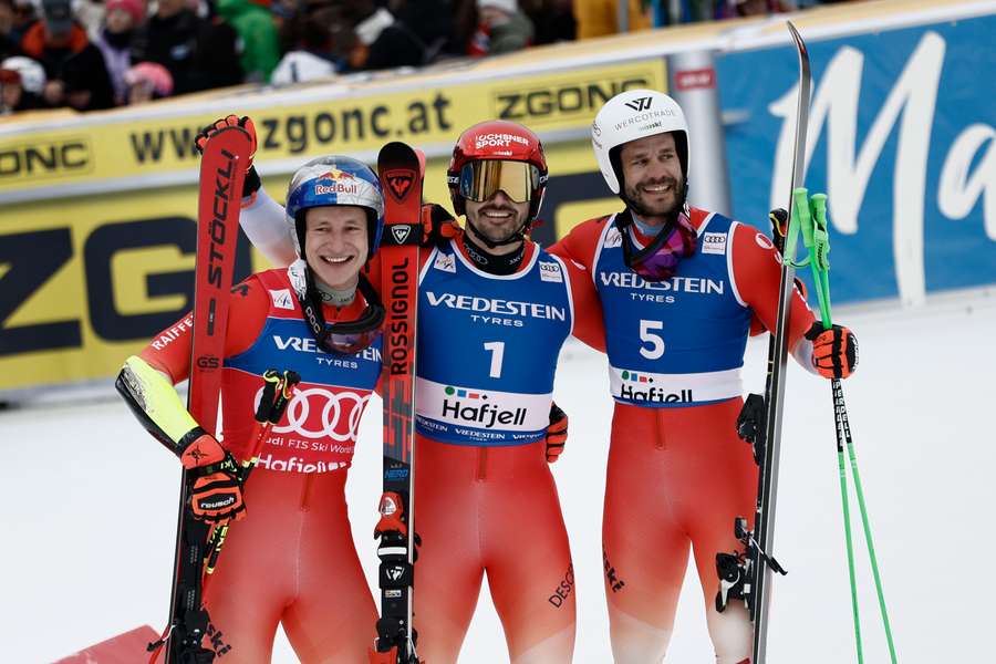 Pódium v Hafjelli si podmanilo švajčiarske trio.