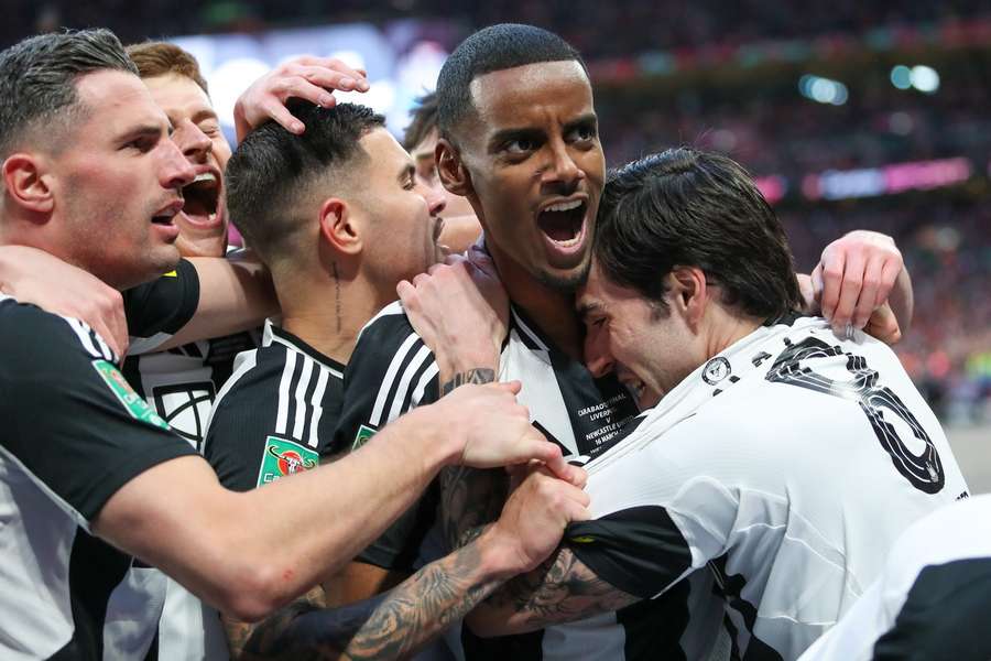 Alexander Isak has now won domestic trophies in England, Spain and Germany