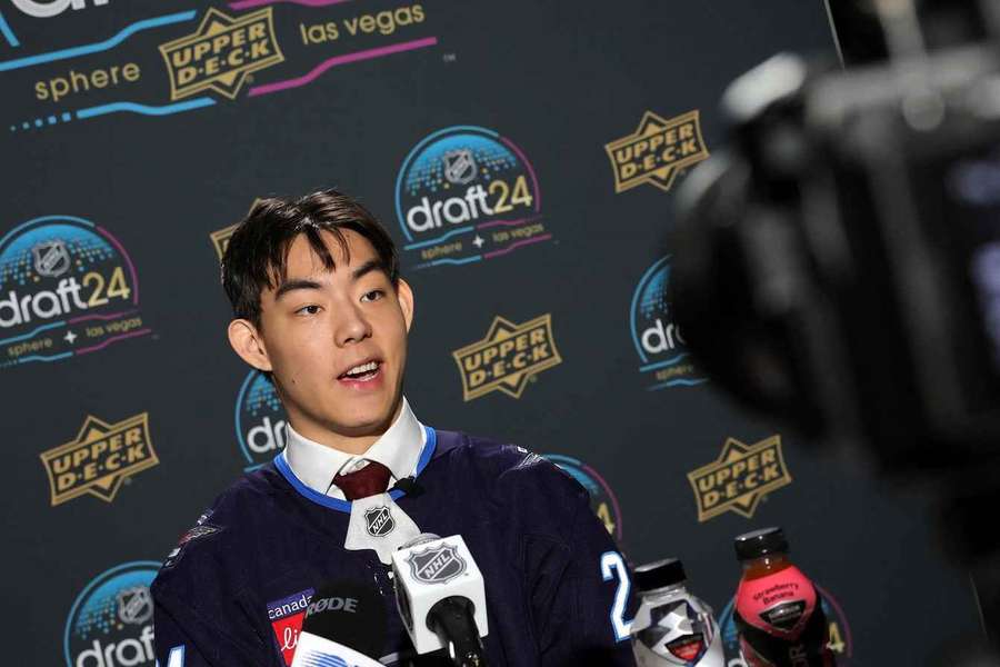 He beim NHL-Draft