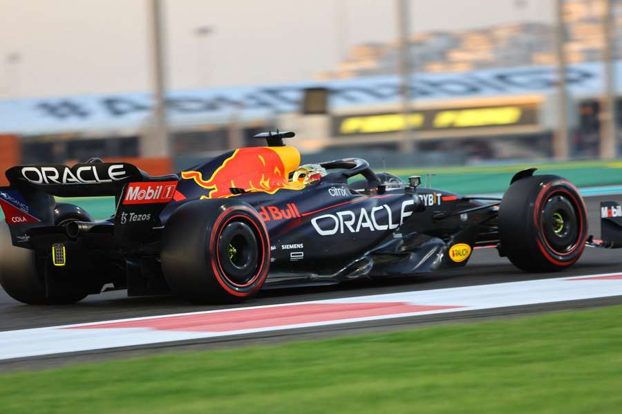 Verstappen was a third of a second quicker than Russell in Abu Dhabi