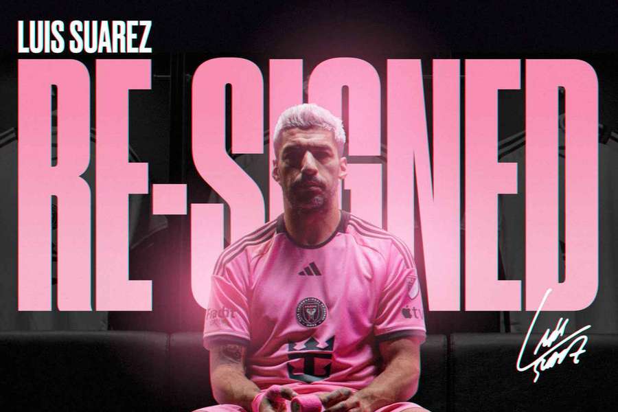 Inter Miami potwierdza przedłużenie kontraktu z Luisem Suarezem, urugwajska legenda zostaje