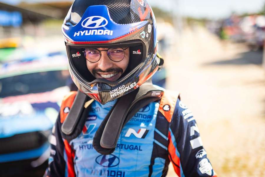 Gonçalo Henriques, piloto da Hyundai i20