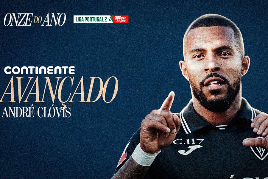 André Clovis, melhor marcador da Liga 2