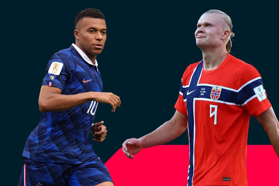 Kylian Mbappe și Erling Haaland sunt pregătiți de duel