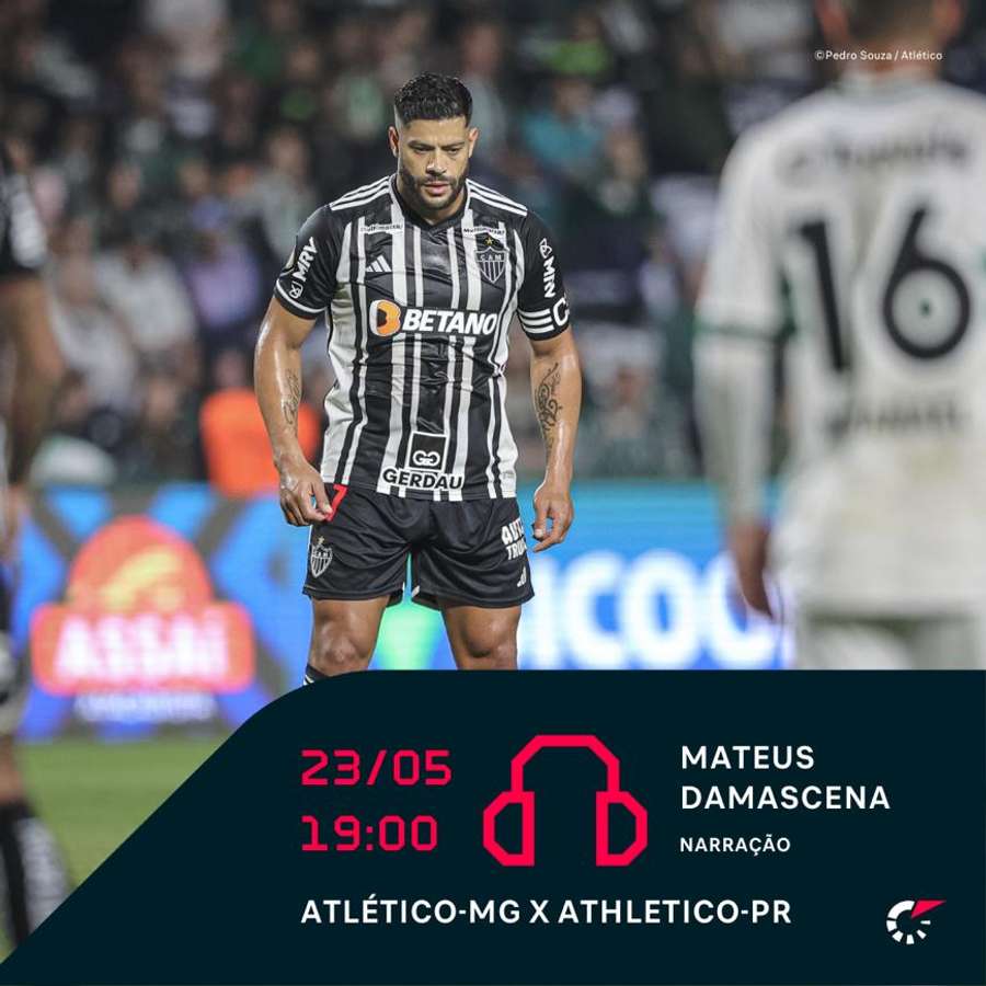 Atlético-MG x Athletico-PR: onde assistir ao vivo, horário e escalações 