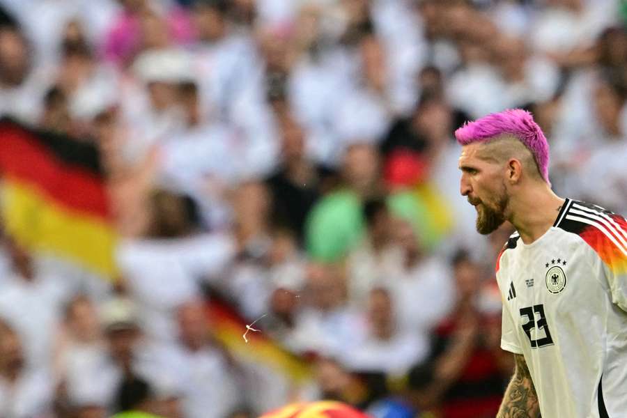 Robert Andrich ao serviço da seleção da Alemanha