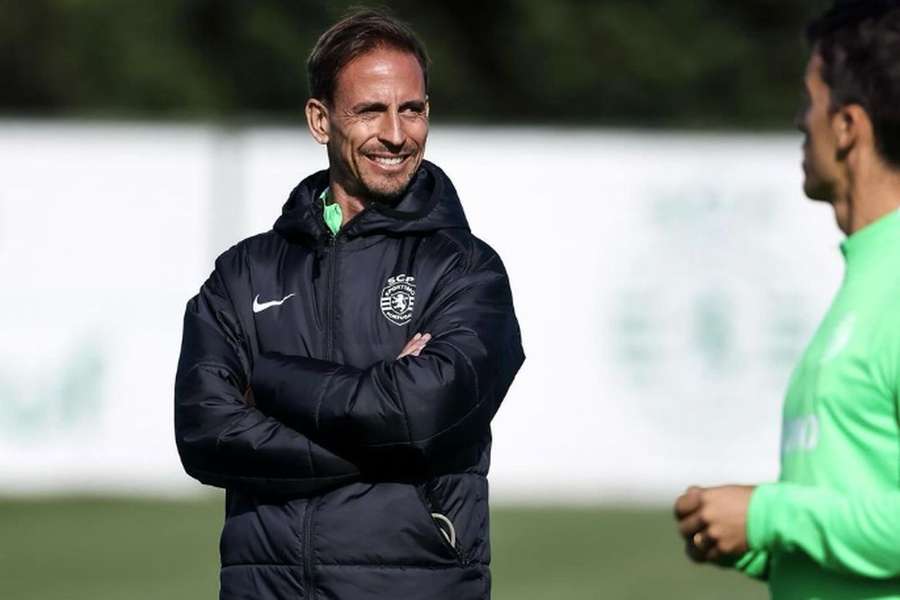 João Pereira, treinador do Sporting