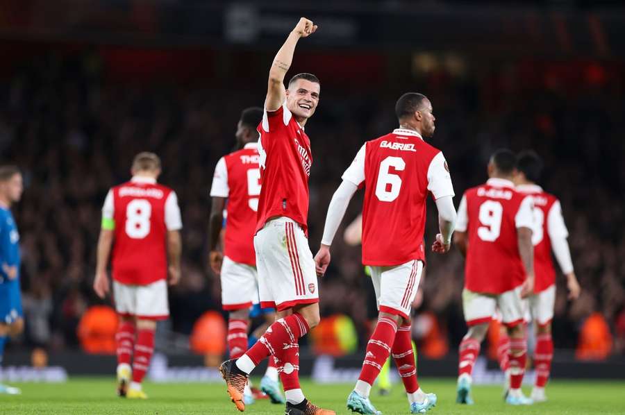 Víťazný zásah strelil Xhaka.