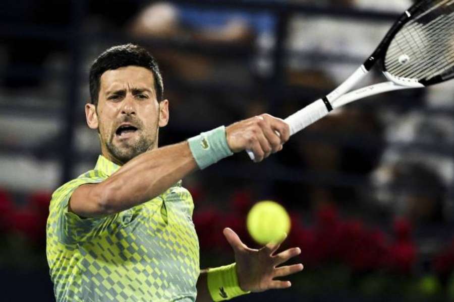 Novak Djokovic mimo porażki w półfinale w Dubaju pozostał na czele rankingu ATP