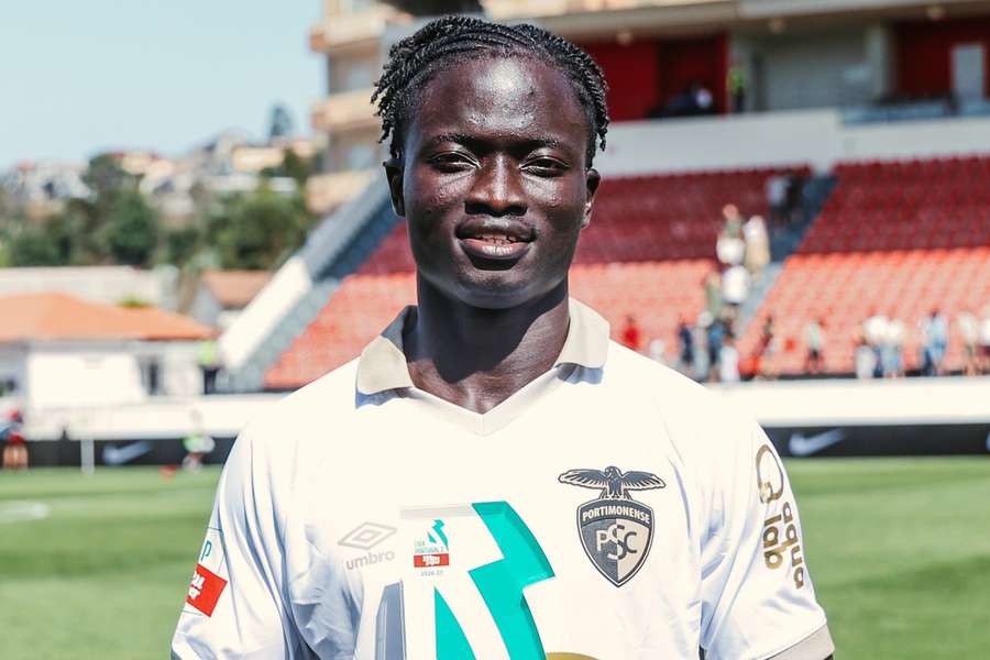 Dânio Djassi foi o melhor em campo diante do Penafiel Dânio Djassi foi o melhor em campo diante do Penafiel