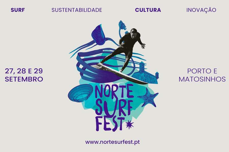 O cartaz do Norte Surf Fest