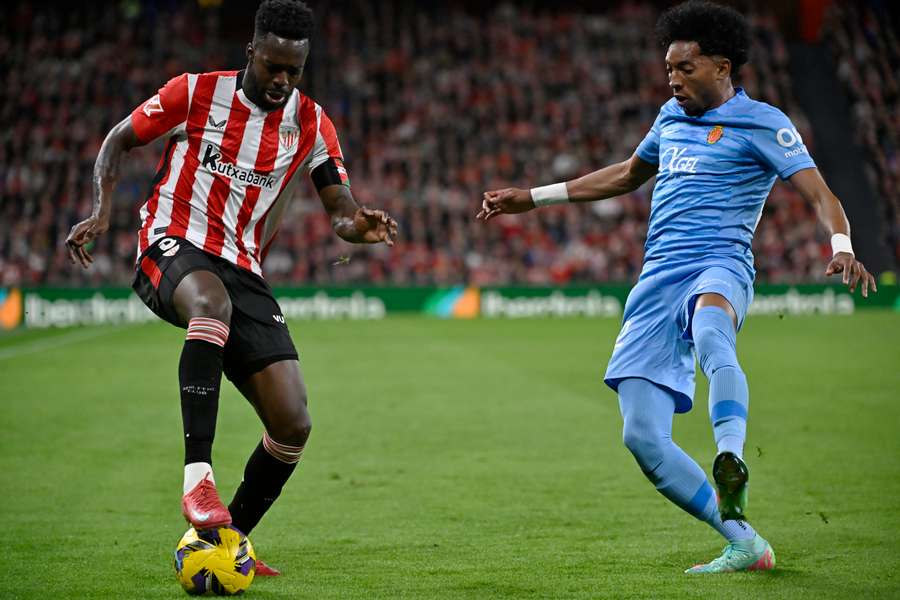 Williams on the ball for Athletic Club