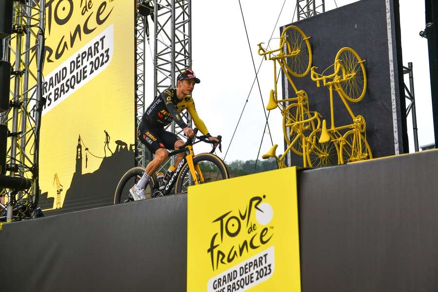 Jonas Vingegaard is in de Tour de France de te kloppen renner