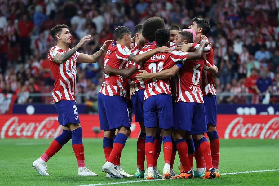 Atlético Madrid var flyvende i onsdagens kamp.