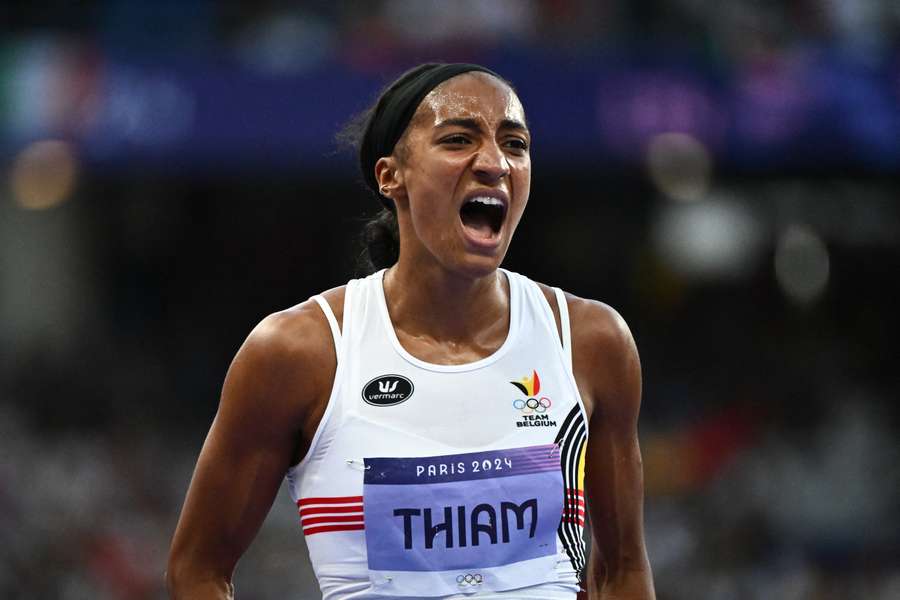 Nafissatou Thiam a souffert pour la victoire.