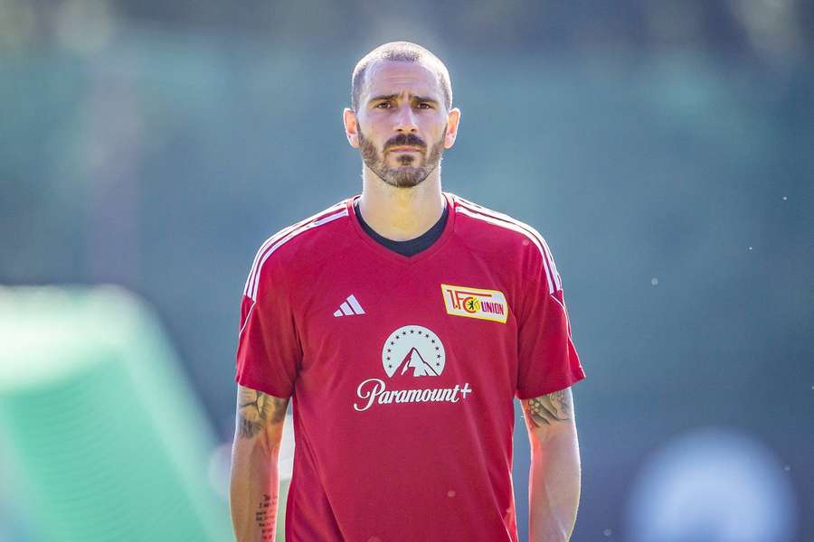 Bonucci à l'entraînement avec l'Union Berlin le 6 septembre.