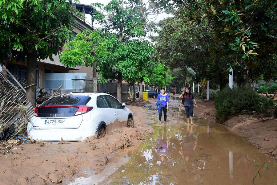 La DANA ha causado inundaciones en la Comunidad Valenciana 