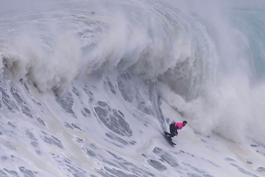 Clement Roseyro na Nazaré  Clement Roseyro na Nazaré