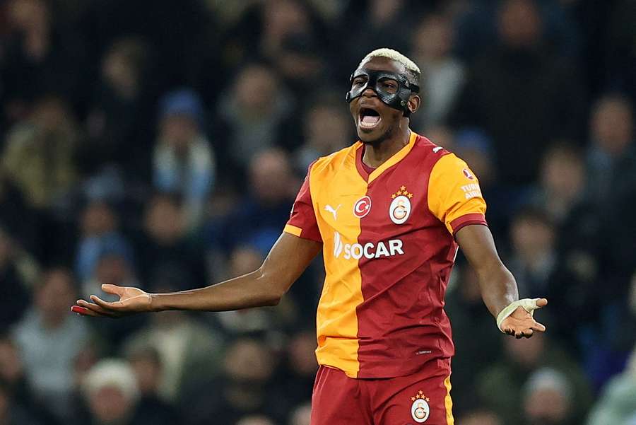 Osimhen, jugador del Galatasaray