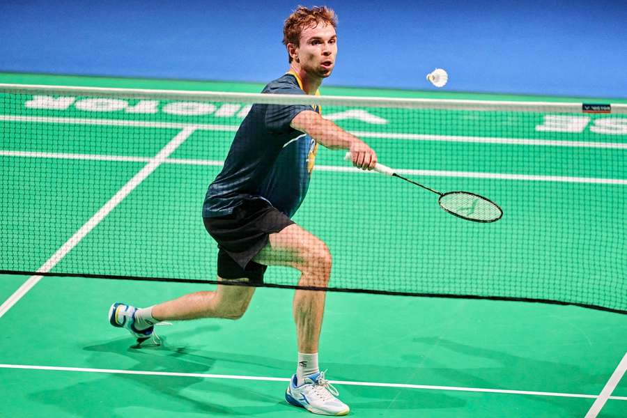 Rasmus Gemke lost against Christo Popov at the French Open