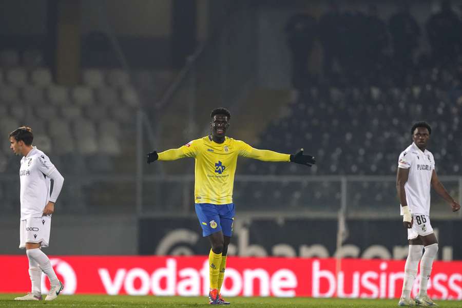 Chico Lamba fez o 2-2 para o Arouca aos 72 minutos