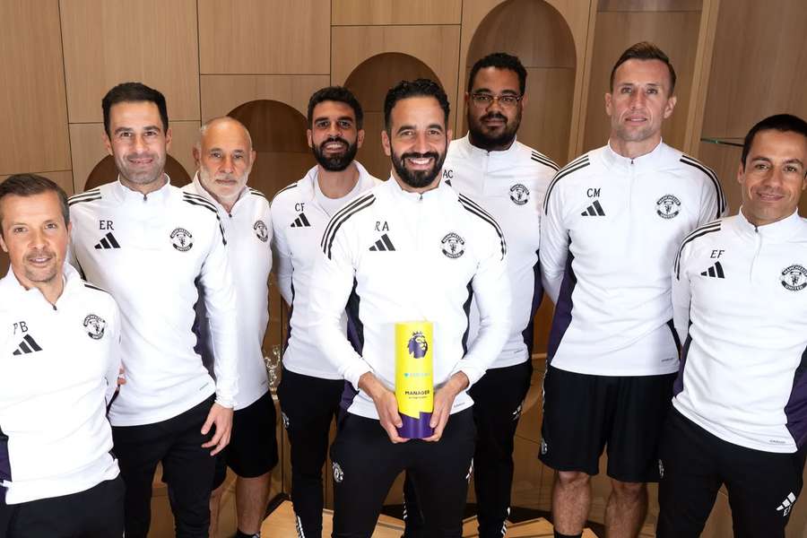 Amorim com o galardão Amorim com o galardão