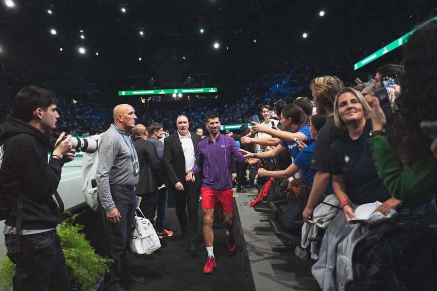 Djokovic, en París 