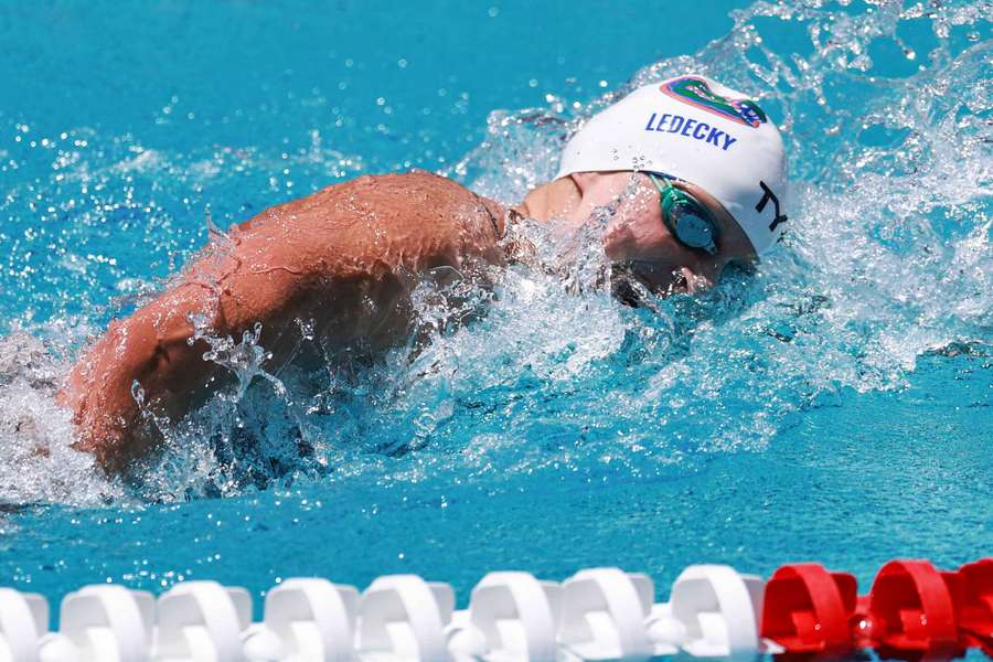 La estelar Katie Ledecky consigue el segundo mejor tiempo en los 1.500m