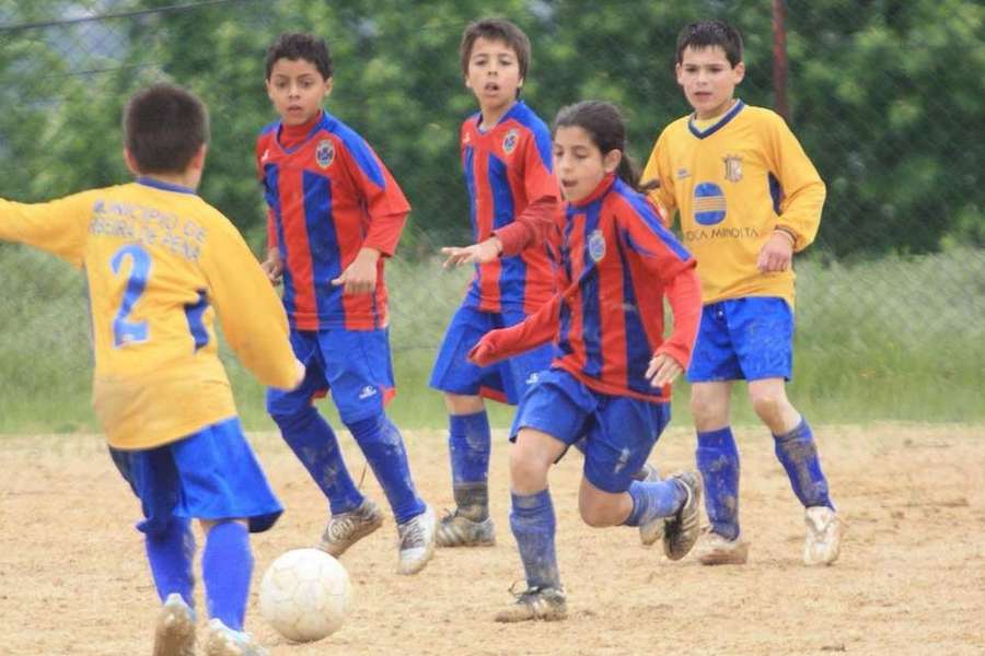 Inês começou a jogar no GD Chaves