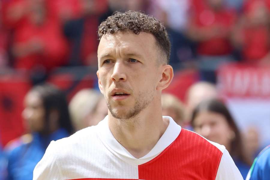 Perisic podczas ostatnich mistrzostw Europy