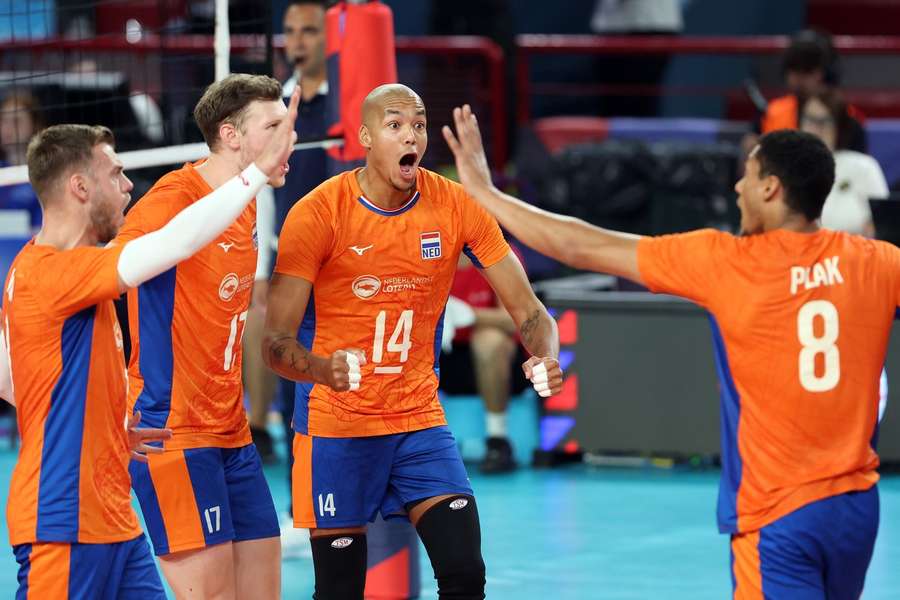 Nimir Abdel Azziz was met 28 punten de uitblinker aan de kant van Oranje
