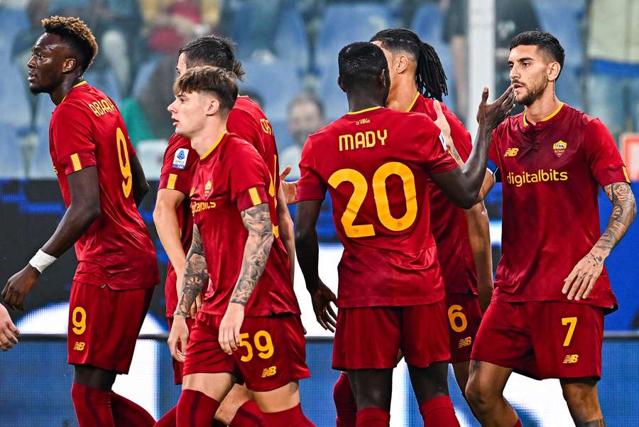 Roma won their seventh league game of the season with a win against Sampdoria