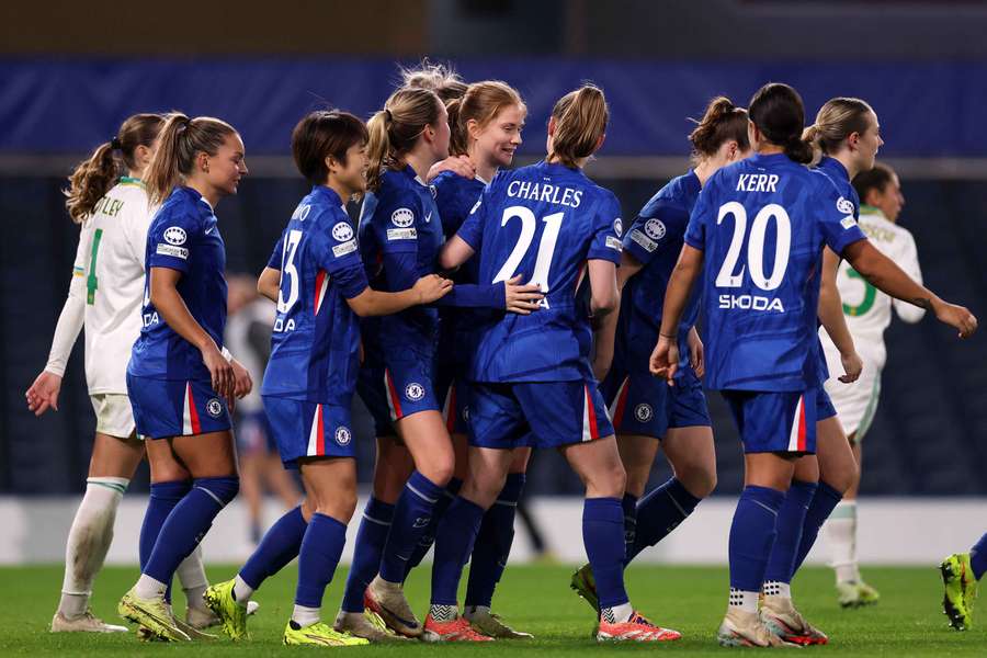 Chelsea hope to book a spot in the UEFA Women's Champions League quarter-finals on Wednesday. Chelsea hope to book a spot in the UEFA Women's Champions League quarter-finals on Wednesday.