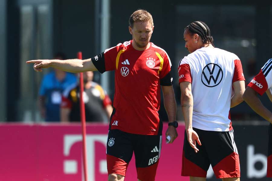 Nagelsmann setzt weiterhin auf Sane Nagelsmann setzt weiterhin auf Sane