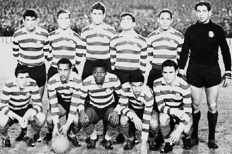 A equipa do Sporting