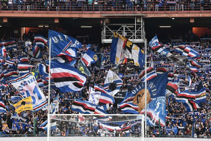 I tifosi della Sampdoria