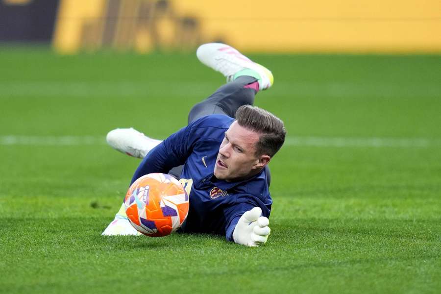 Marc-André ter Stegen trénuje od začátku přípravy o samotě.