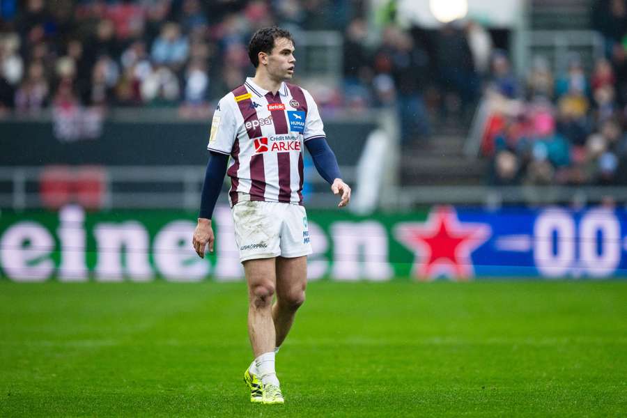 Damian Penaud avec l'UBB le 18 janvier.