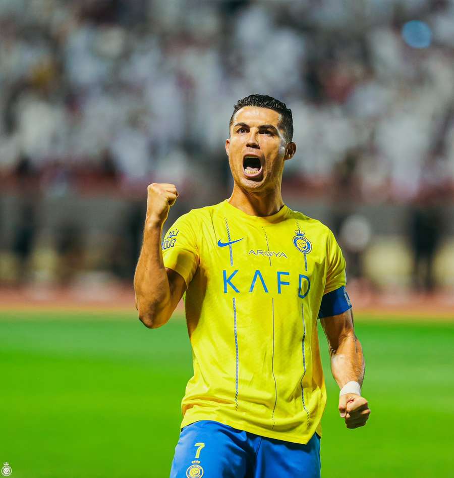 Cristiano Ronaldo fez o gol da vitória do Al-Nassr