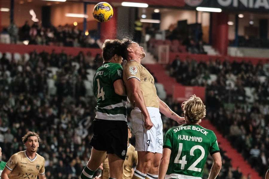 União de Leiria perdeu em casa diante do Sporting