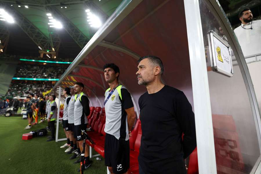 Sergio Conceiçao com o Al-Ittihad a 6 de março de 2026