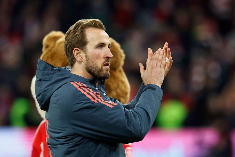Harry Kane tem contrato com o Bayern Munique até 2027