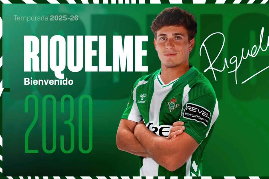 El Betis hace oficial el fichaje de 'Roro' Riquelme